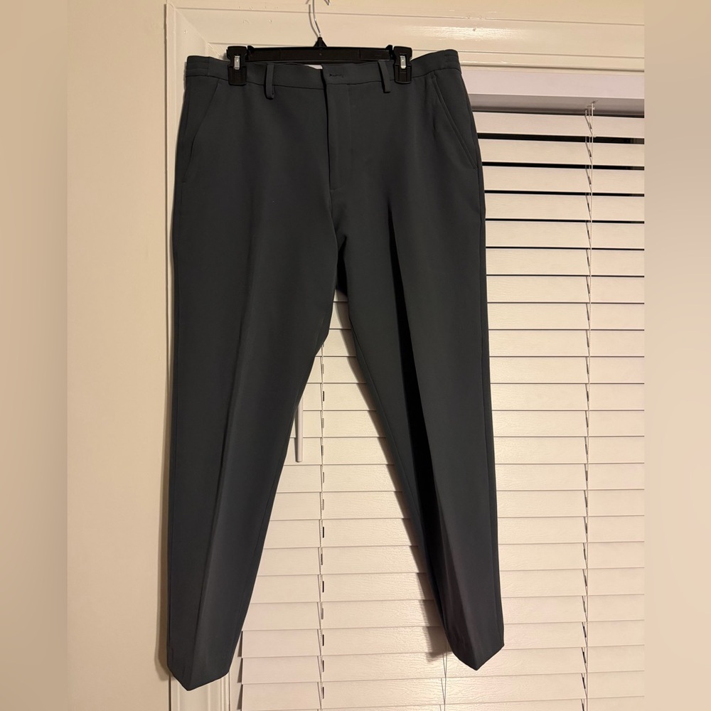 JF Ferrar Charcoal Gray slim Tailored Dress Pants